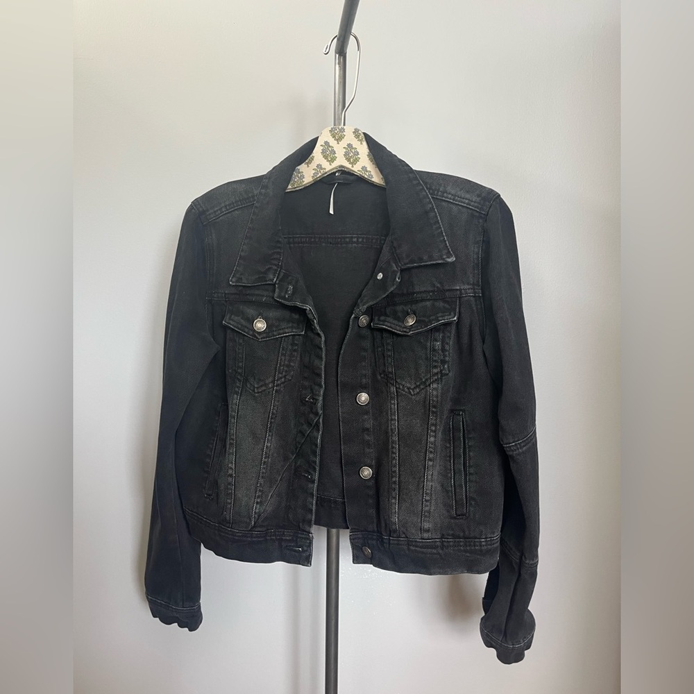 Free People Rumors Denim Jacket